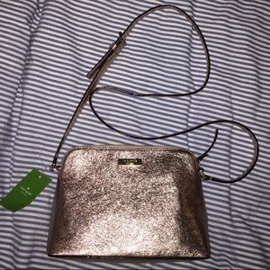 Kate Spade Rose Gold Hanna Sterling Lane Crossbody